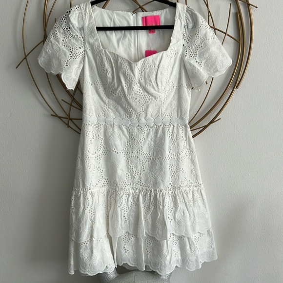 NWT Lilly Pulitzer, Bonni eyelet dress size 2 - Picture 2 of 8